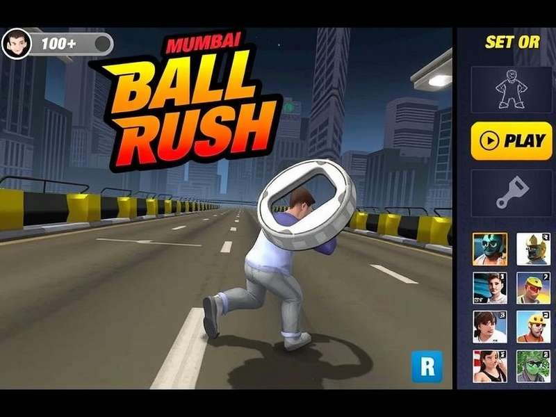 Mumbai Ball Rush Hero Game Banner