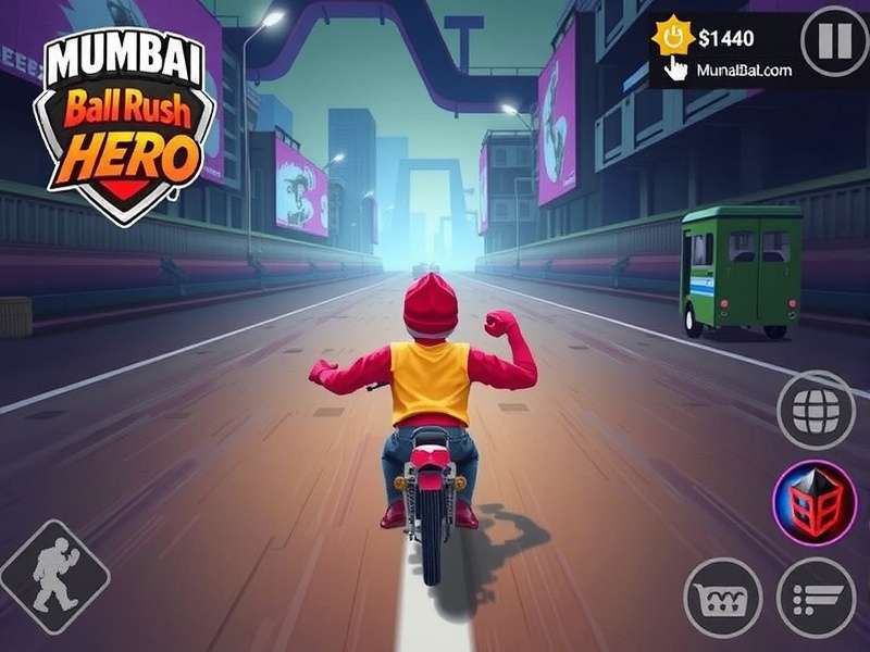 Mumbai Ball Rush Hero Gameplay Screenshot